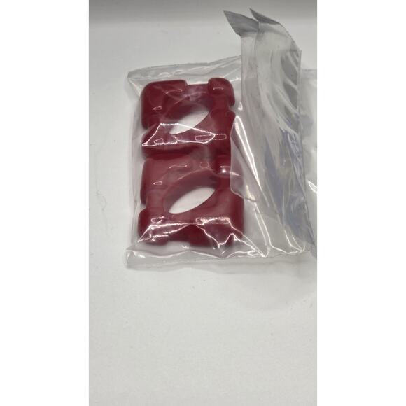 Vintage Avon Tailored Accent Convertible Earrings Set Gold Tone Red, Blue, Black - Picture 5 of 6